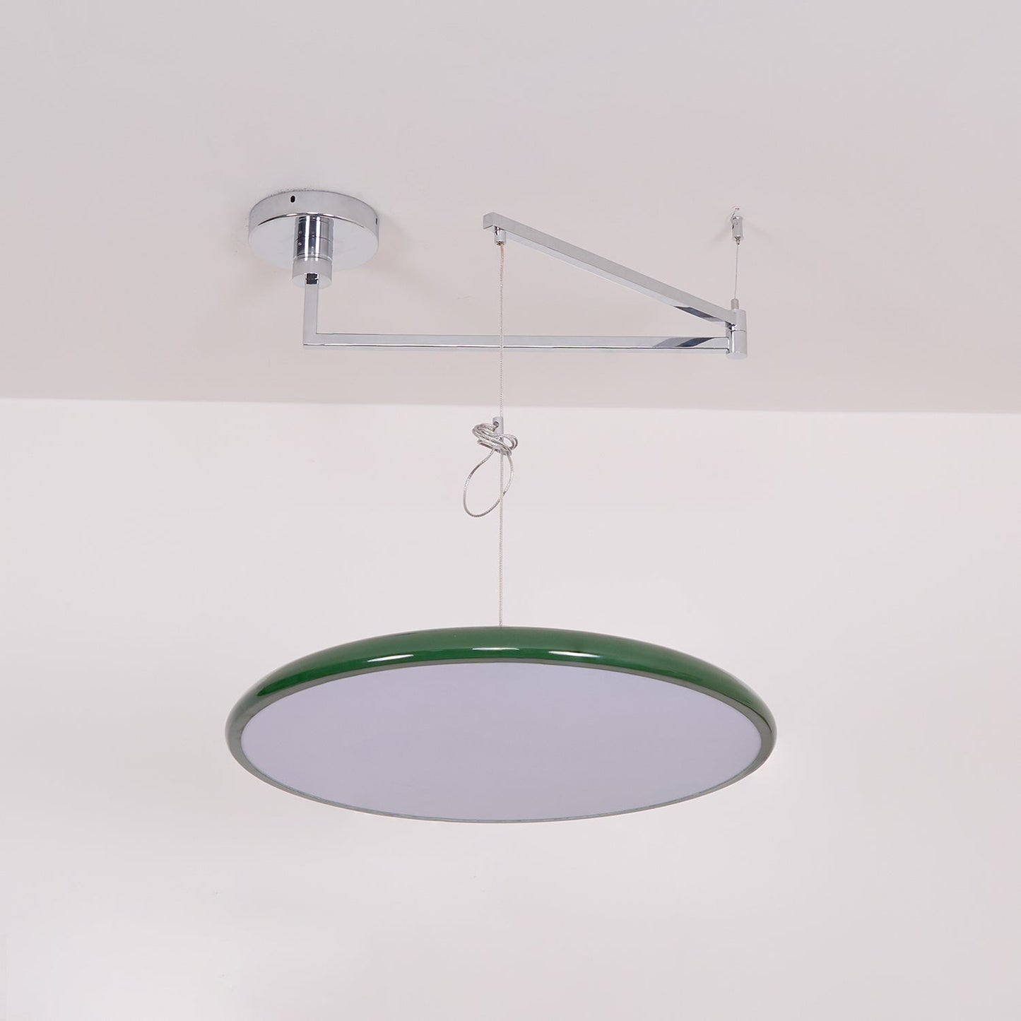 Hanglamp Verstelbaar Metaal Acryl Rood Groen Beige Rond Industrieel Woonkamer Eetkamer