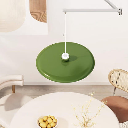 Hanglamp Verstelbaar Metaal Acryl Rood Groen Beige Rond Industrieel Woonkamer Eetkamer