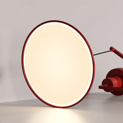 Hanglamp Verstelbaar Metaal Acryl Rood Groen Beige Rond Industrieel Woonkamer Eetkamer