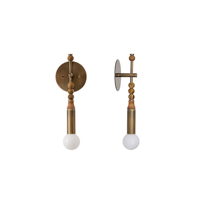 Toam Wandlamp Marmer Messing – Persepolis Geïnspireerd Design met Antique Brass Afwerking 18.9 en 27.6 inch