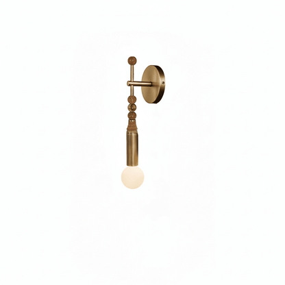 Toam Wandlamp Marmer Messing – Persepolis Geïnspireerd Design met Antique Brass Afwerking 18.9 en 27.6 inch