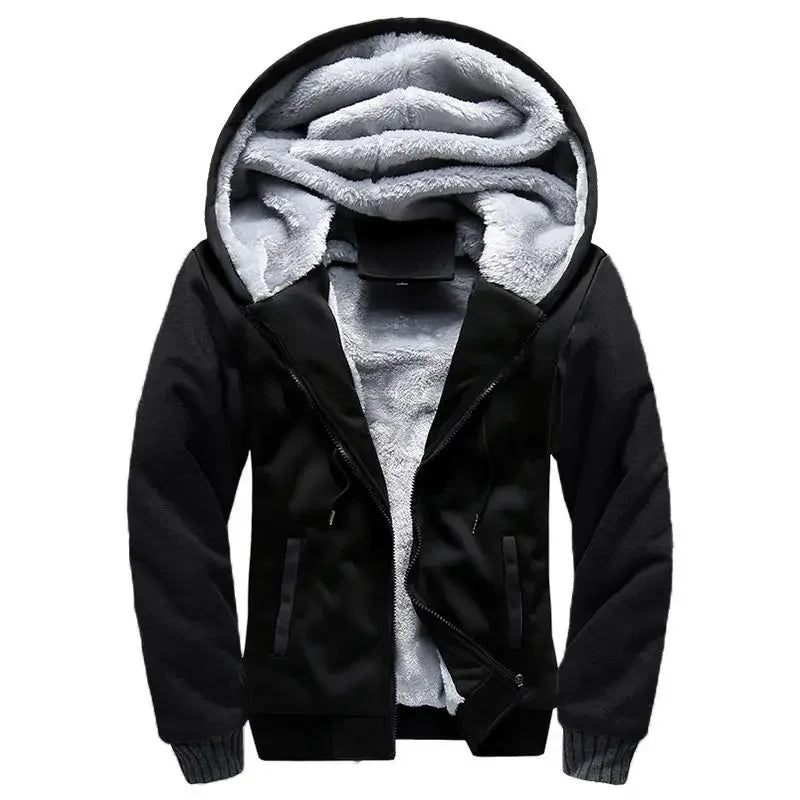 Functionele Jas met Kap en Fleece Voering