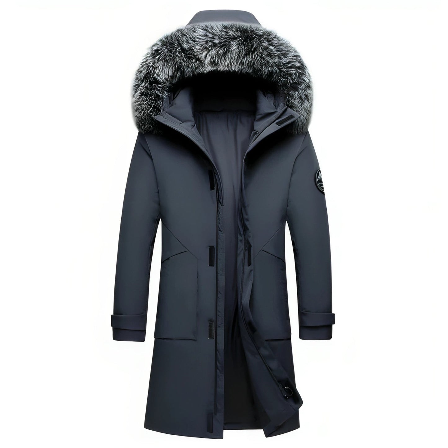 Warme Winterjas met Capuchon en Kunstbont