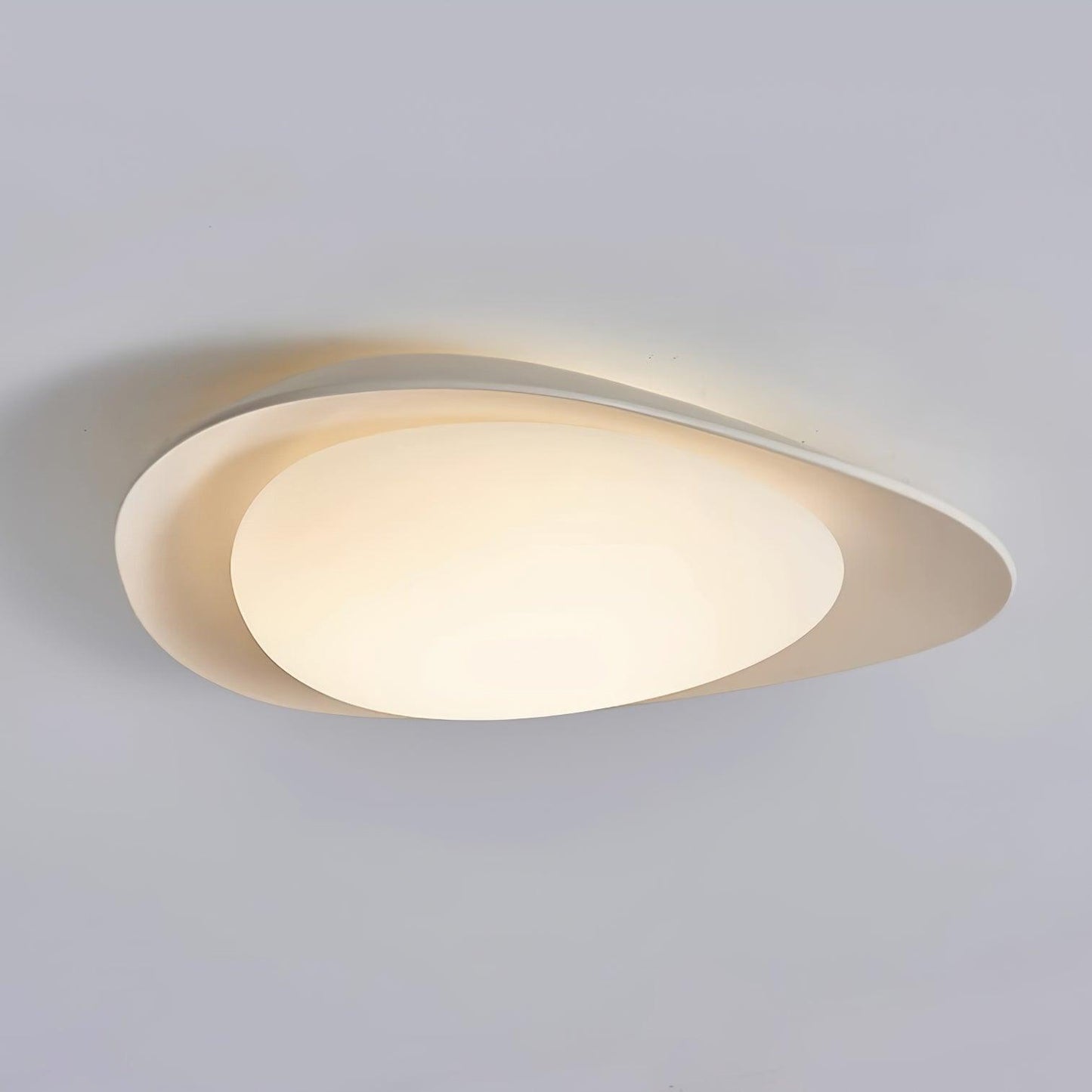 LED Plafondlamp Bladvorm Resin Groen Woonkamer Slaapkamer Eetkamer Organische Plafondlamp Scandinavisch Interieur