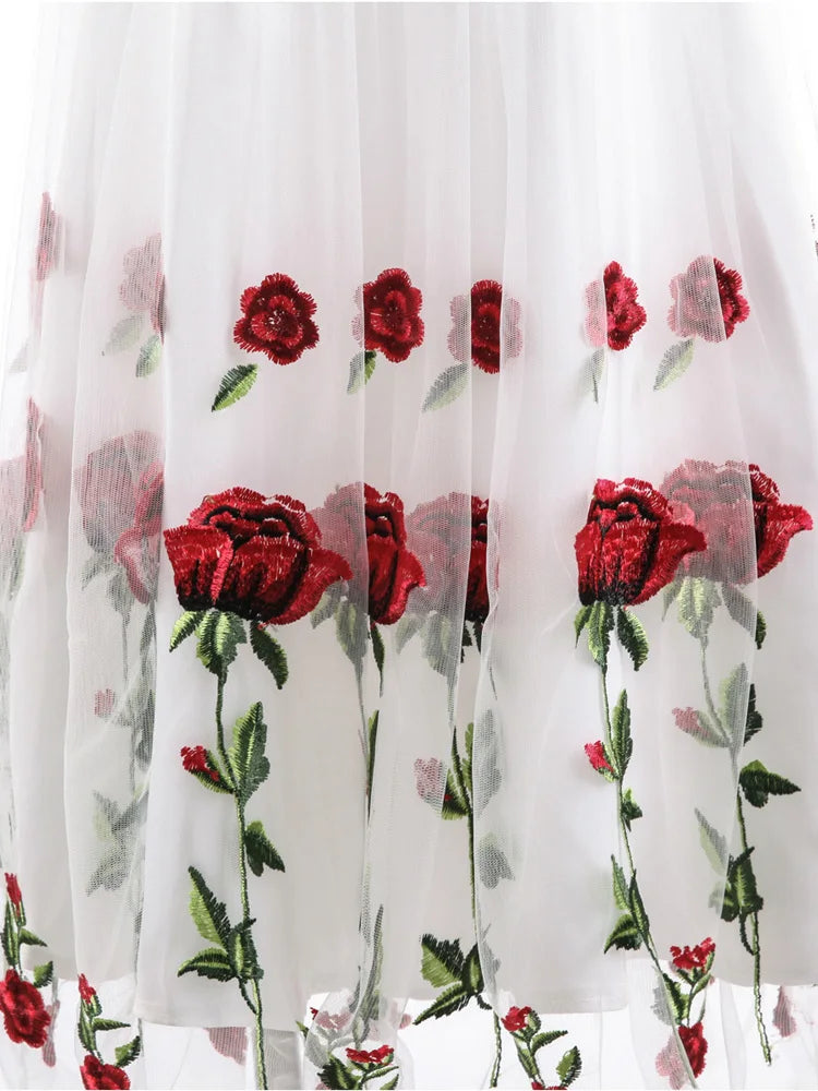 Zomerjurk Bloemenprint Vrouwelijke Jurk voor Warme Dagen