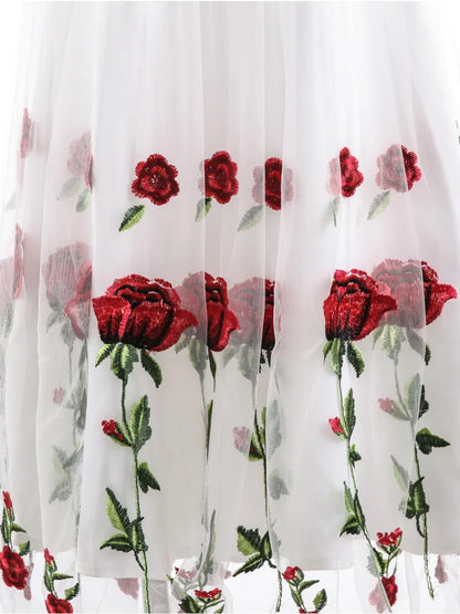 Zomerjurk Bloemenprint Vrouwelijke Jurk voor Warme Dagen