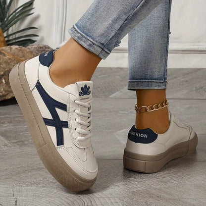 Dames Sneakers Retro Stijl Comfortabele Zool