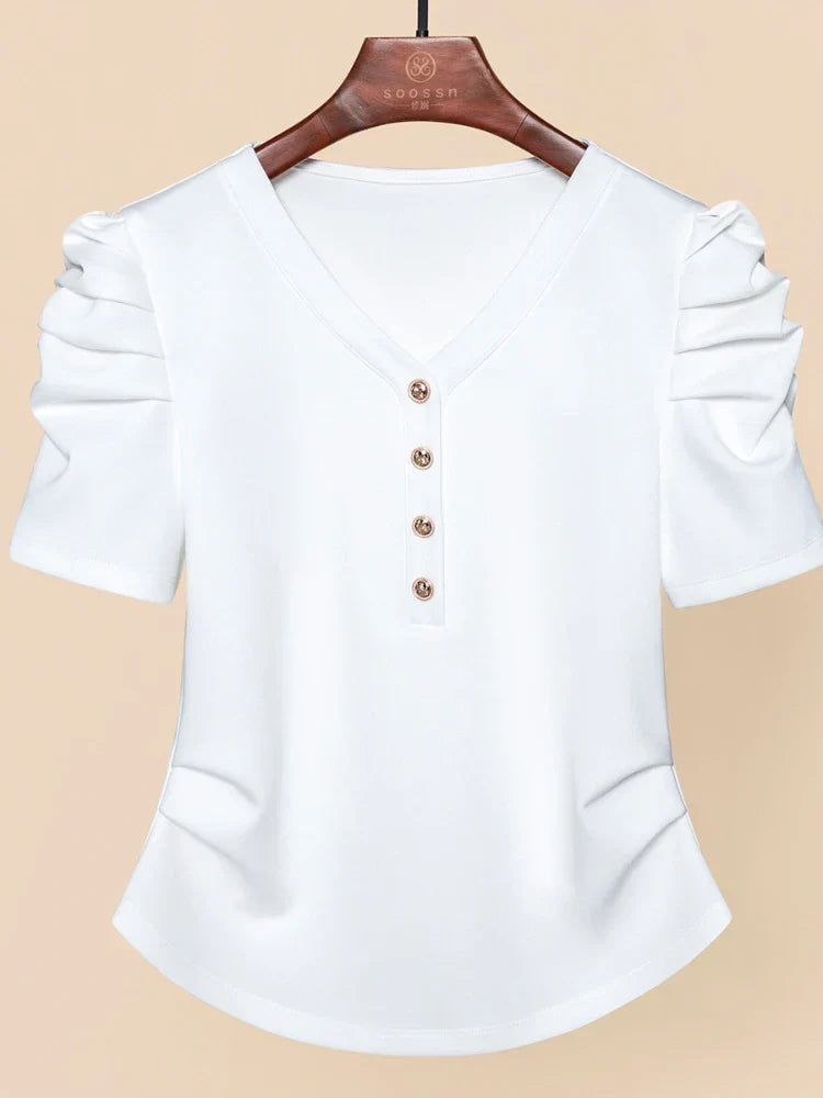 Zwarte Zomer T-Shirts voor Dames Korte Mouw