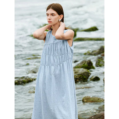 Dames Zomerjurk Ronde Hals Collectie