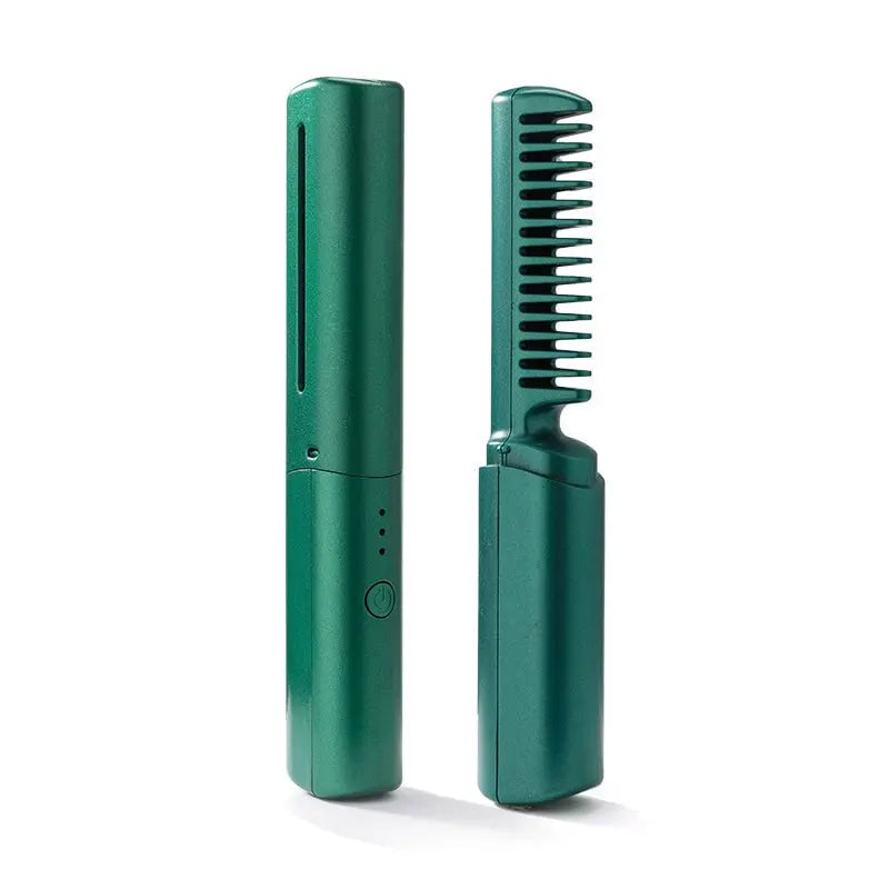 Draadloze Stijltang Borstel – Compact Styling Tool met Keramische Coating & 3 Temperatuurstanden