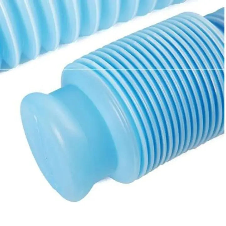 Reiseurinaal Heren BPA-vrij PP 750ml 15-33cm Blauw Auto Camping Wandelen Festival Noodurinaal Opvouwbaar Lekvrij Herbruikbaar