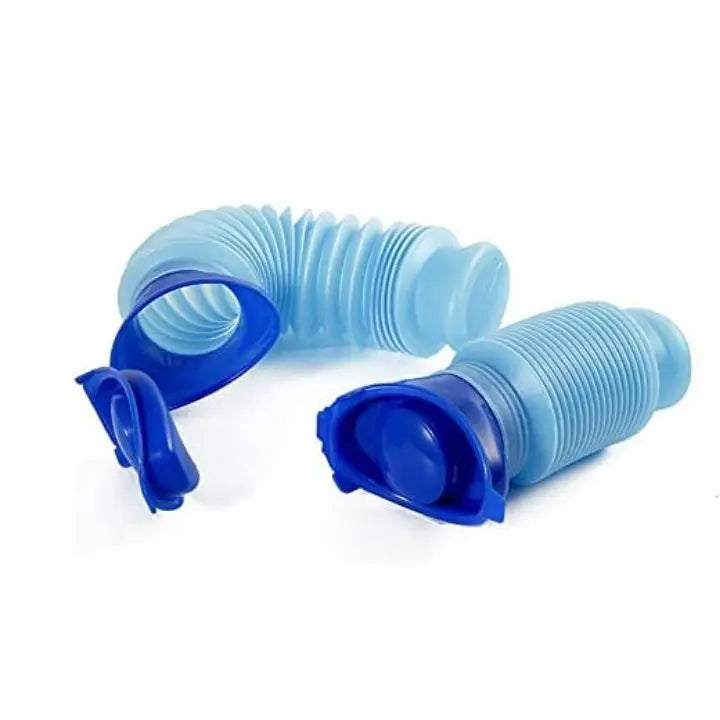 Reiseurinaal Heren BPA-vrij PP 750ml 15-33cm Blauw Auto Camping Wandelen Festival Noodurinaal Opvouwbaar Lekvrij Herbruikbaar