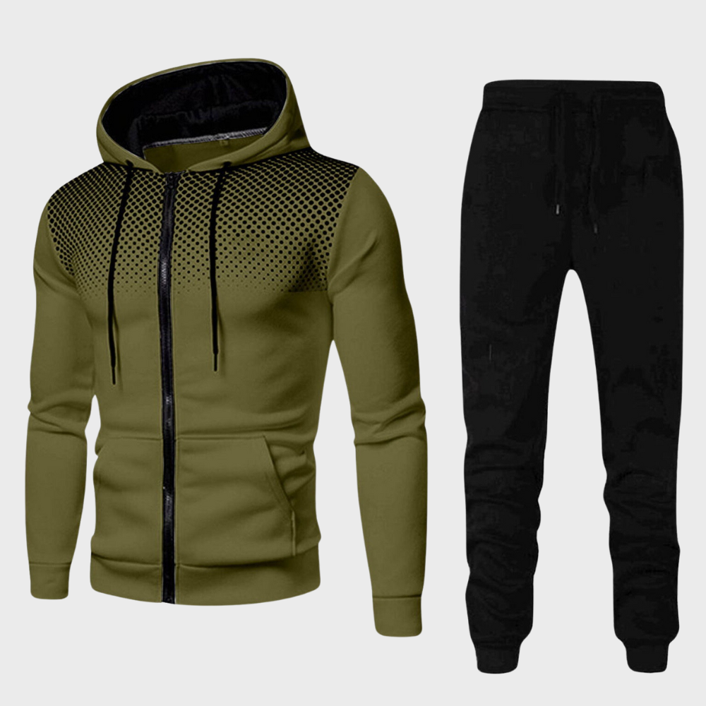 Heren Trainingspak Ademend met Elastische Zakken en Comfortabele Pasvorm - StudioMarella
