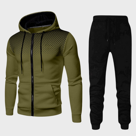Heren Trainingspak Ademend met Elastische Zakken en Comfortabele Pasvorm - StudioMarella