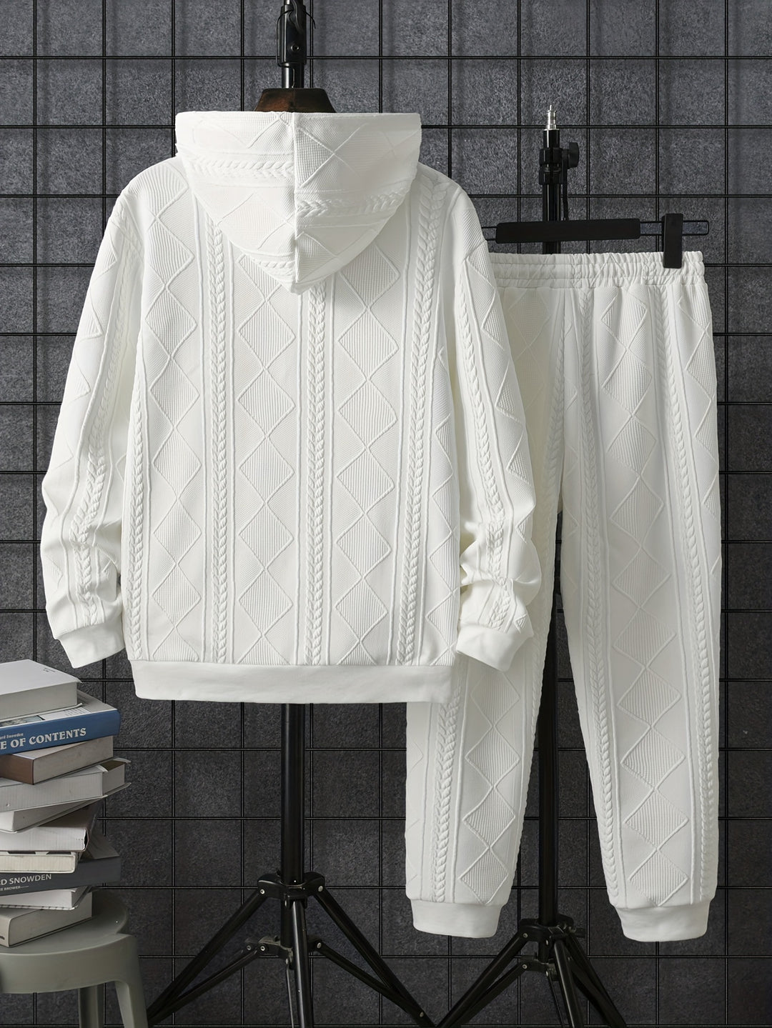 Herentrainingspak Warm met Capuchon Comfortabele Joggingbroek
