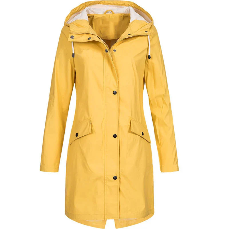 Dames Regenjas Waterdicht Trenchcoat Winddicht