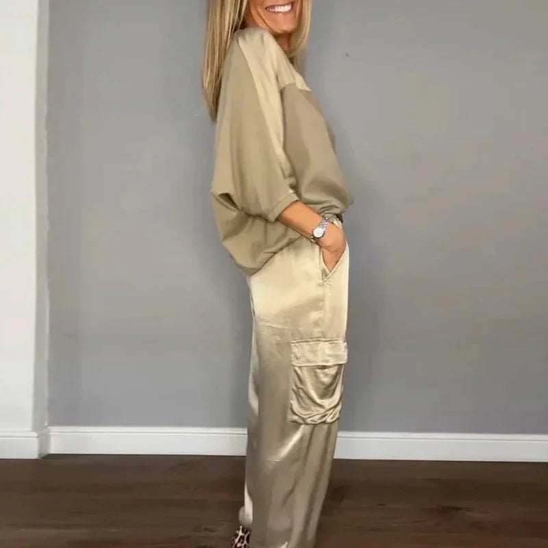 Elegante Raso Set voor Dames