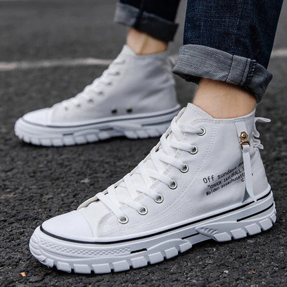 Hoge Design Sportschoenen voor Mannen Elegant Zwart