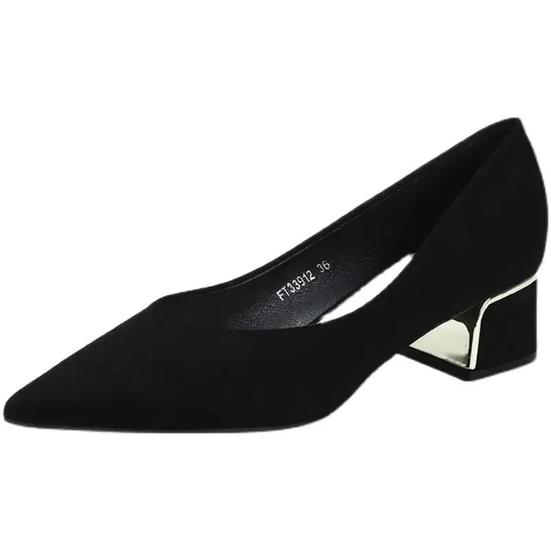 Platte Zomerschoenen voor Vrouw Elegant Leer