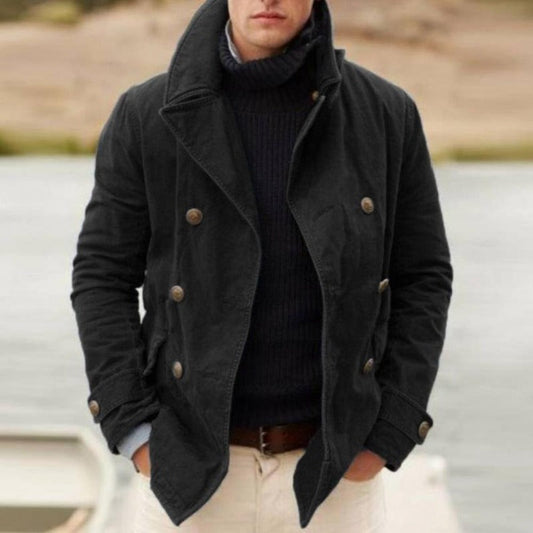 Heren Blazer Dubbele Knopen Slim Fit Jasje - StudioMarella