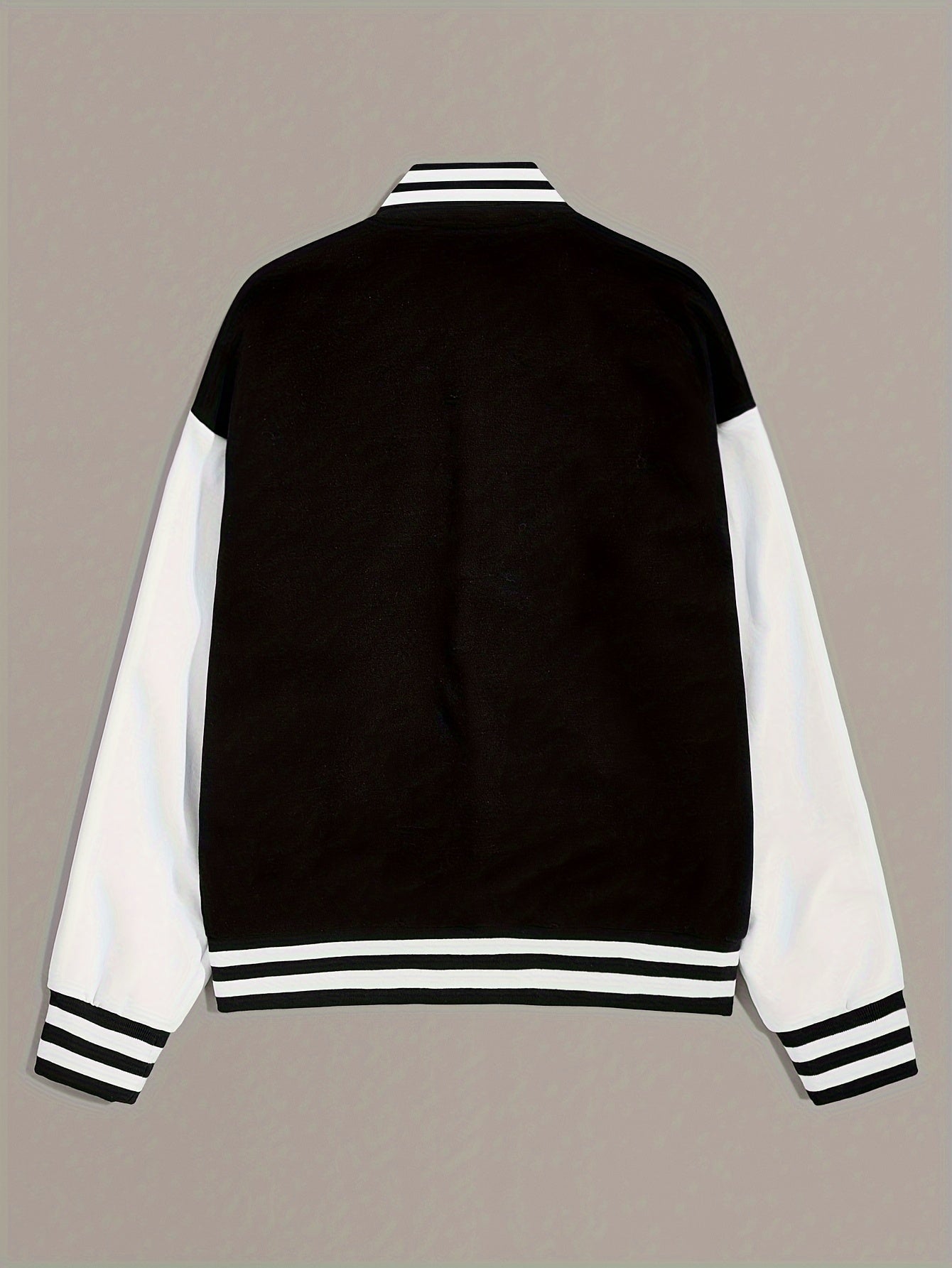 Dames Varsity Jas Sportief Klassieke Stijl