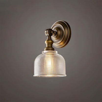 Tristan Wandlamp Messing & Glas – Klassiek Design met Warm Licht voor Keuken Eetkamer Woonkamer