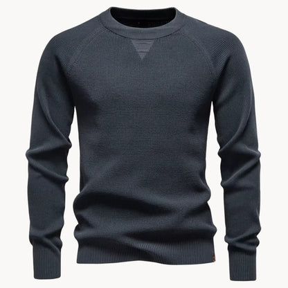 Hugo Trui Ronde Hals Raglan Mouwen → Mannen Trui Ronde Hals Raglan Mouw Casual - StudioMarella