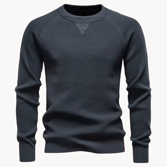 Hugo Trui Ronde Hals Raglan Mouwen → Mannen Trui Ronde Hals Raglan Mouw Casual - StudioMarella