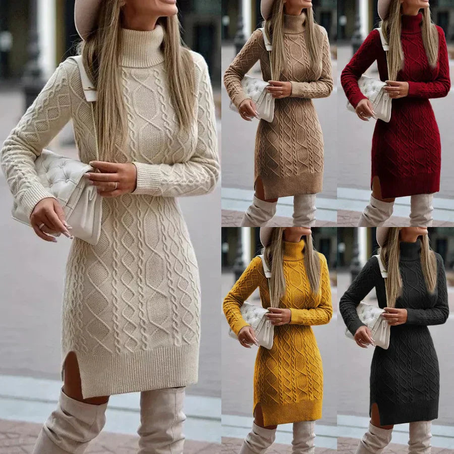 Truijurk Dames | Coltrui Kabeltrui | Tailleaccent & Warm Draagcomfort
