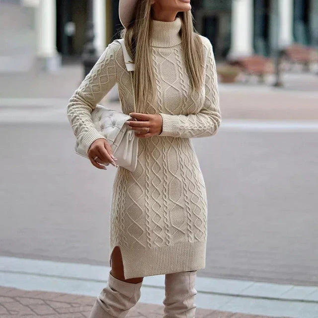 Truijurk Dames | Coltrui Kabeltrui | Tailleaccent & Warm Draagcomfort