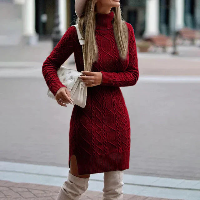 Truijurk Dames | Coltrui Kabeltrui | Tailleaccent & Warm Draagcomfort