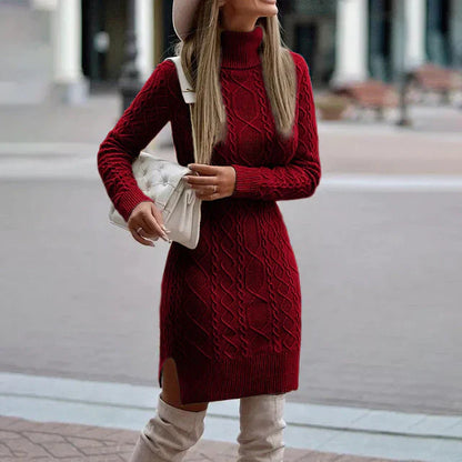 Truijurk Dames | Coltrui Kabeltrui | Tailleaccent & Warm Draagcomfort