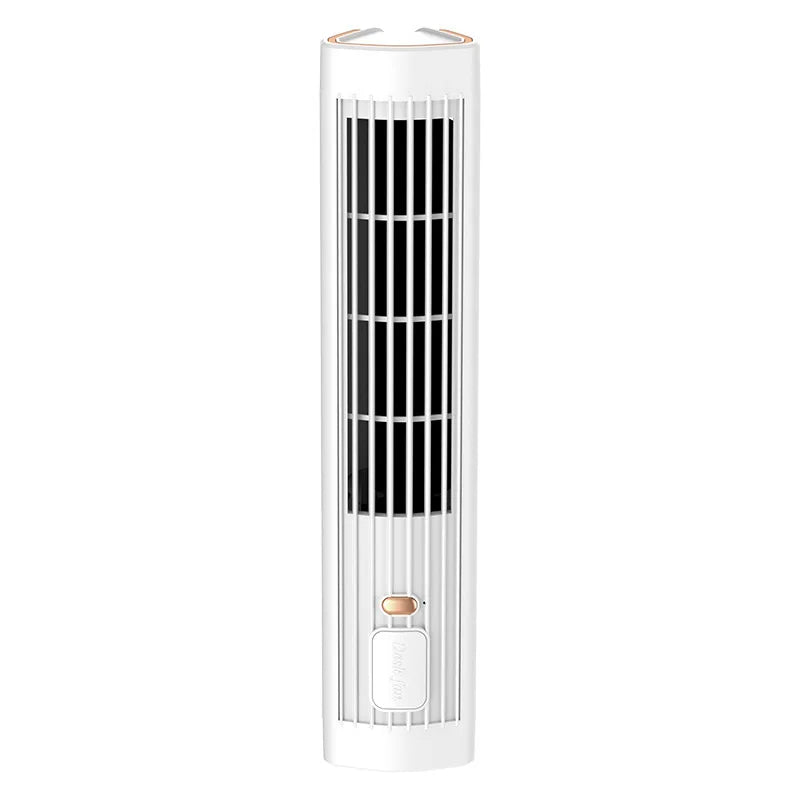 Draagbare USB-Ventilator – 5W Vermogen – Drie Snelheden – Oplaadbare Batterij – Compact Draadloos Ontwerp voor Thuis en Kantoor
