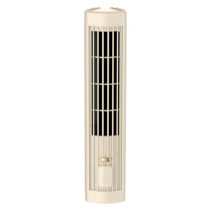 Draagbare USB-Ventilator – 5W Vermogen – Drie Snelheden – Oplaadbare Batterij – Compact Draadloos Ontwerp voor Thuis en Kantoor