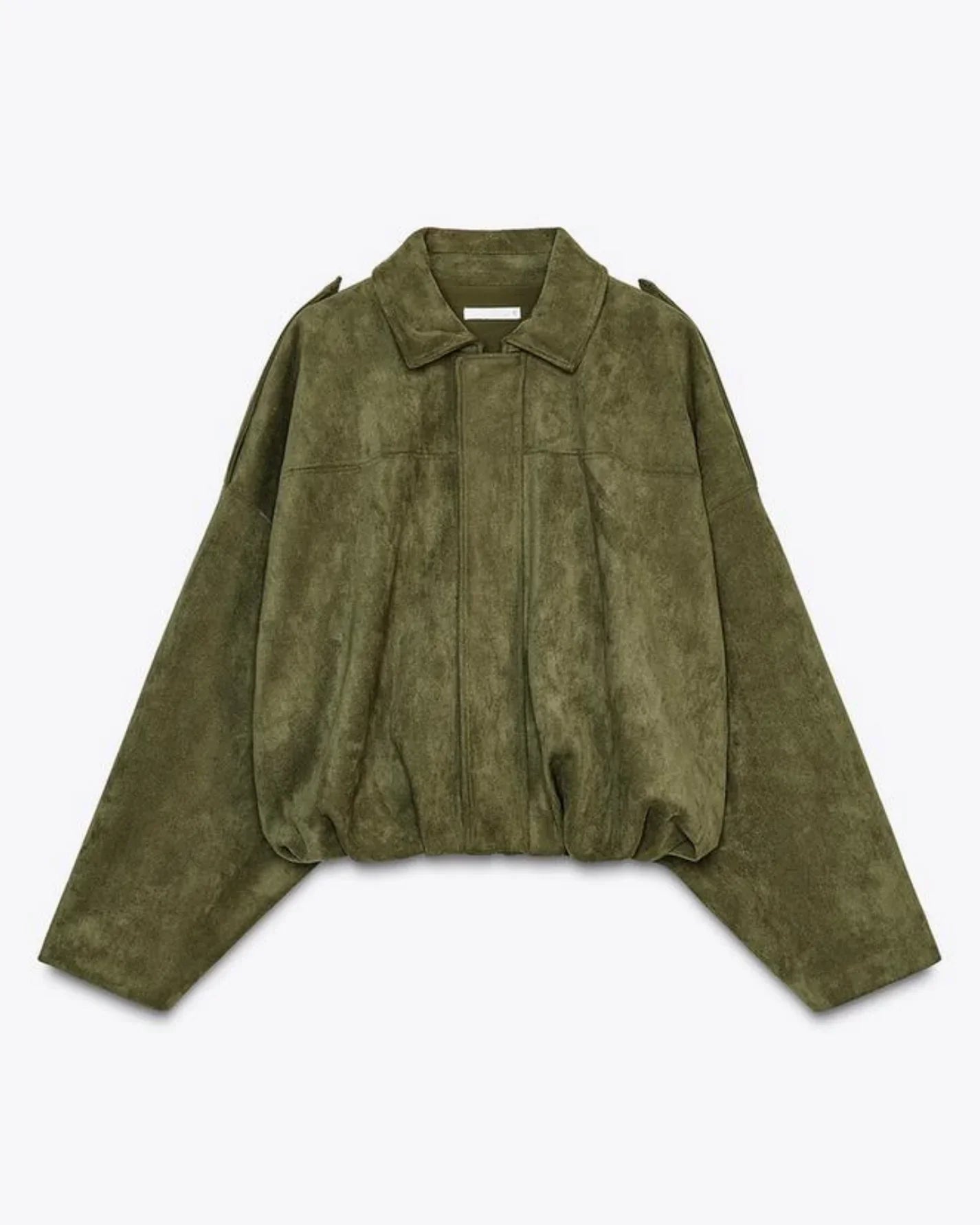 Tussenjas Dames | Oversized suede leren jas | Comfort & Bewegingsvrijheid