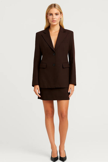 Dames Blazer Set met Minirok Chique Jurk - StudioMarella