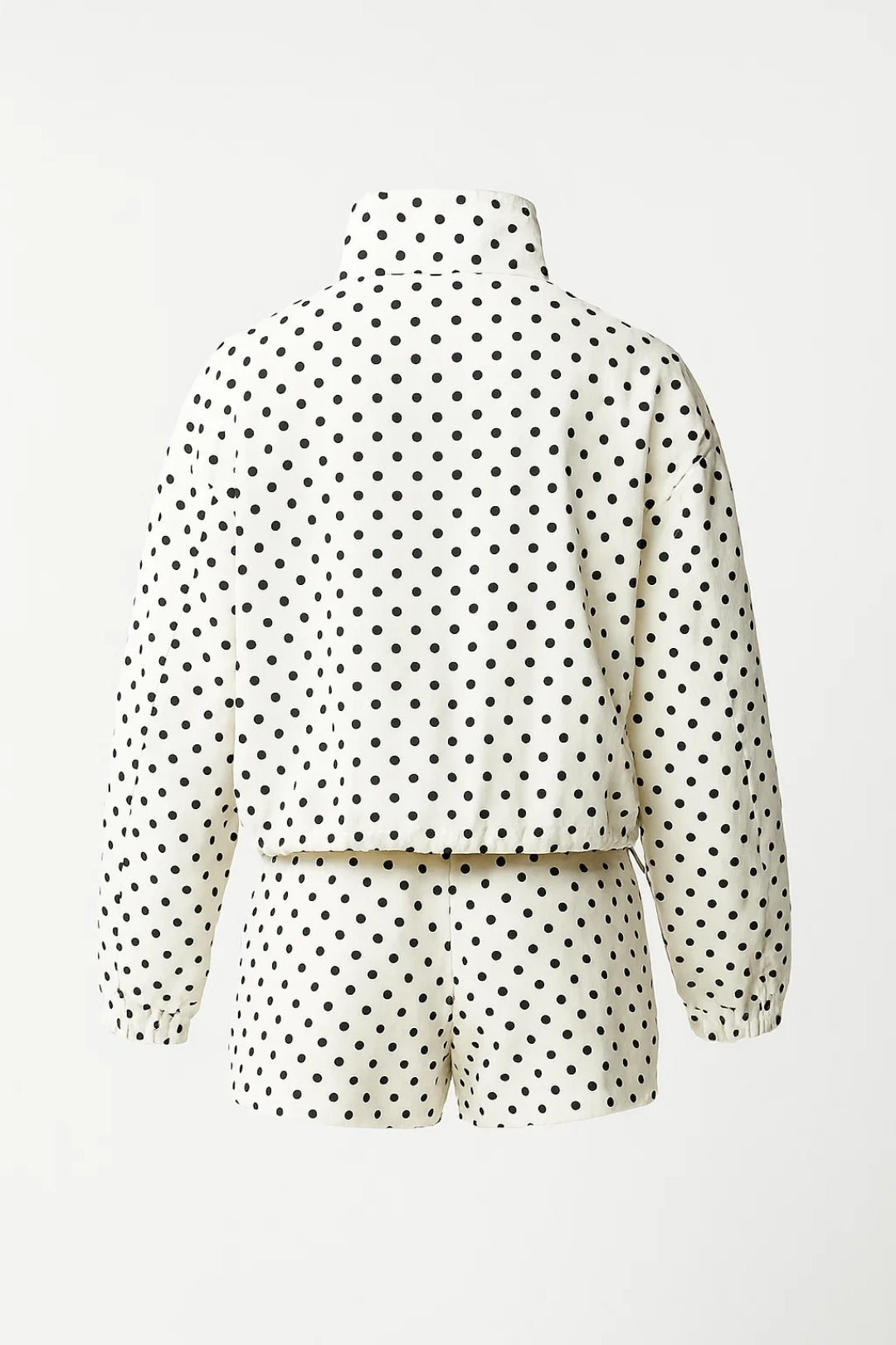 Dames Zomerjas Broek Set Stippenprint Casual Korte Broek