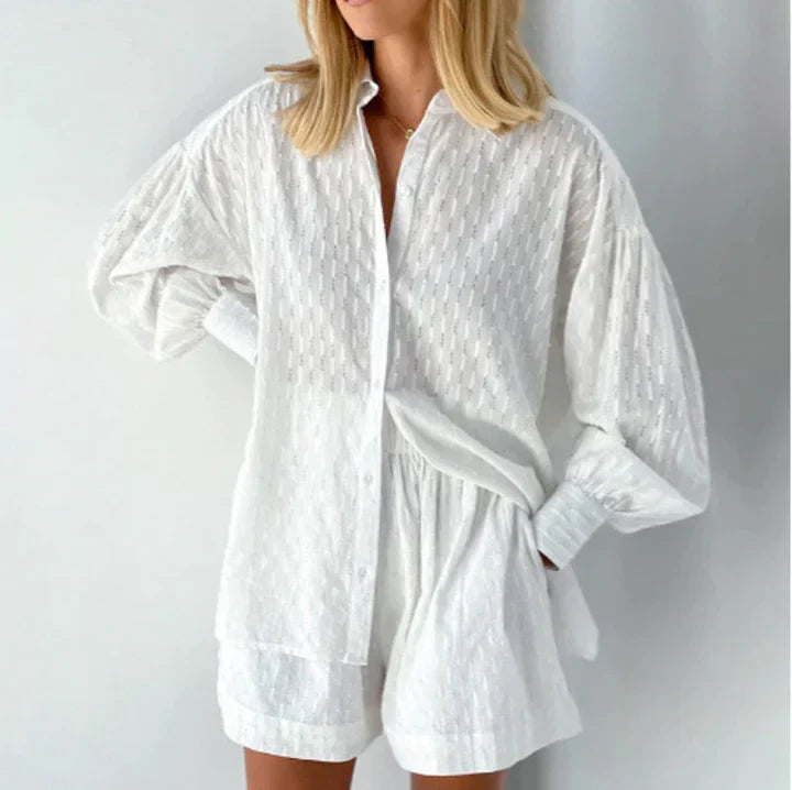 Vrouwen Zomerset: Hemd en Korte Broek - StudioMarella