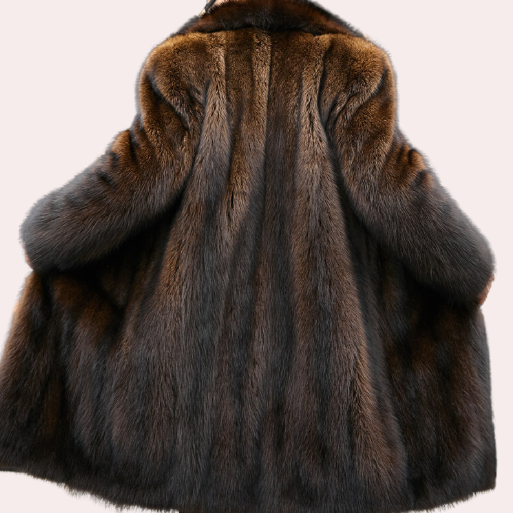 Donzen Jas Heren Lang Warm Luxe Bontlook
