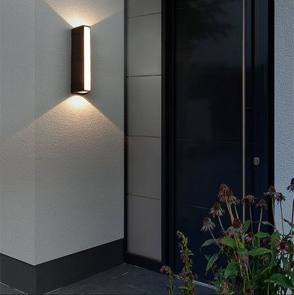 LED Buitenwandlamp Waterdicht Zwart Modern Design Terrasverlichting Tuinlamp 12W-24W Gevellamp Buitenverlichting