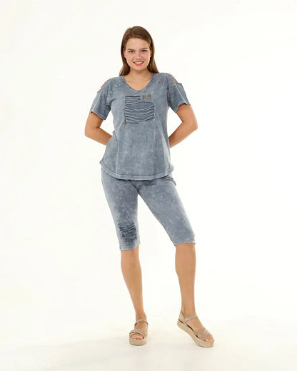 Luxe Zomer Tracksuit Voor Vrouw