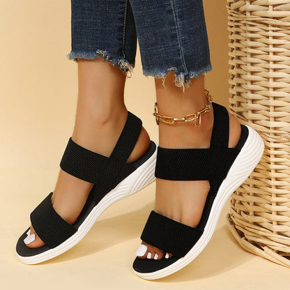 Comfortabele dames sandalen met orthopedische zool voor zomer