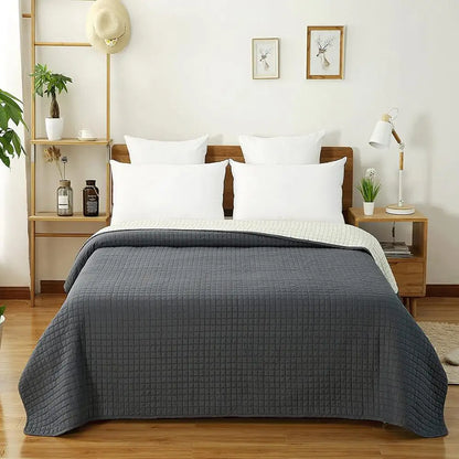 Sansoti | Bedsprei 240×260 cm | Zacht Gewatteerd Polyester | Licht & Comfortabel