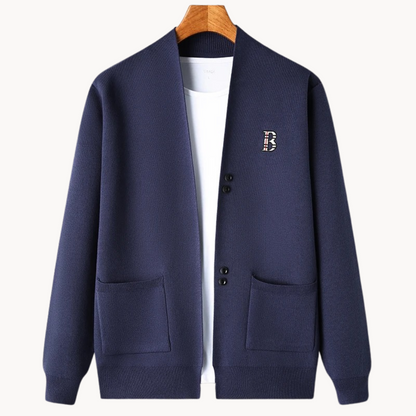 Heren Cardigan Warm Zacht Stijlvolle Trui