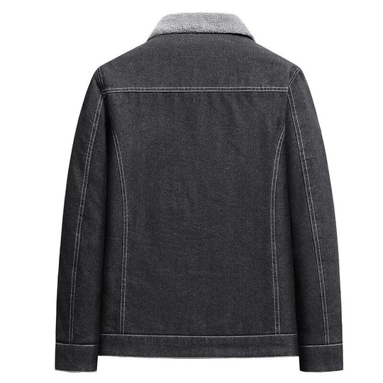 Heren Winterjas Waterdicht Denim Warm Isolatie