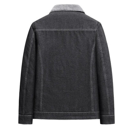 Heren Winterjas Waterdicht Denim Warm Isolatie