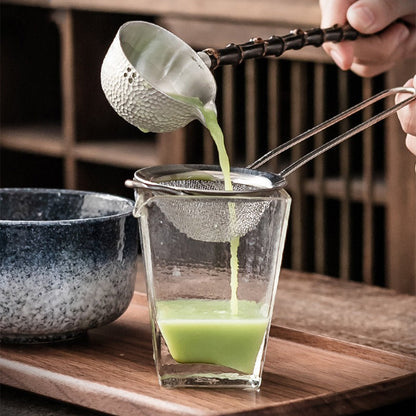 Matcha Theeset Compleet Met Bamboe Klopper Keramische Kom Traditioneel 6 Delig