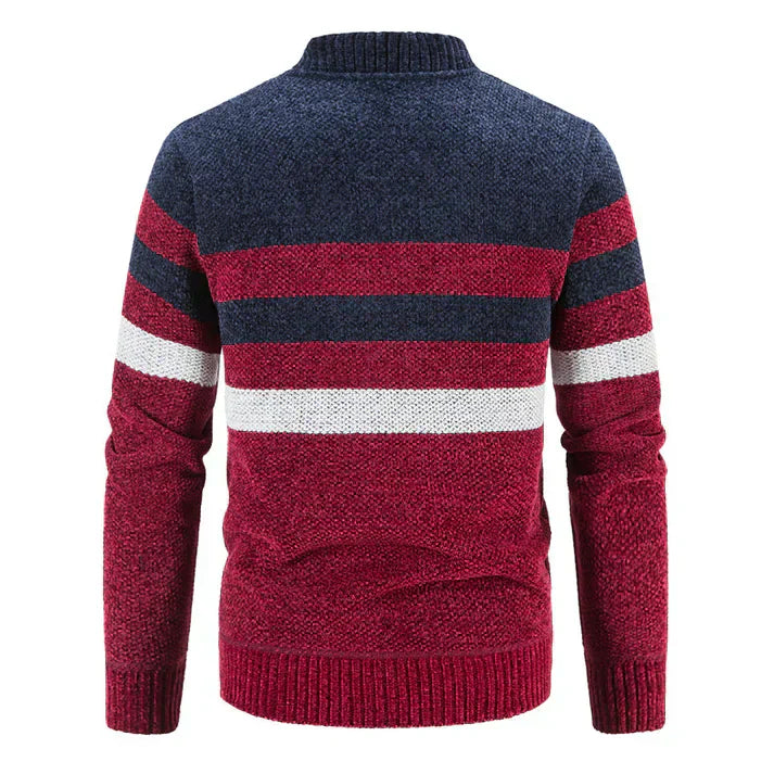 Heren Gebreide Vest Warm en Stijlvol → Heren Vest Gebreid Warm en Chic