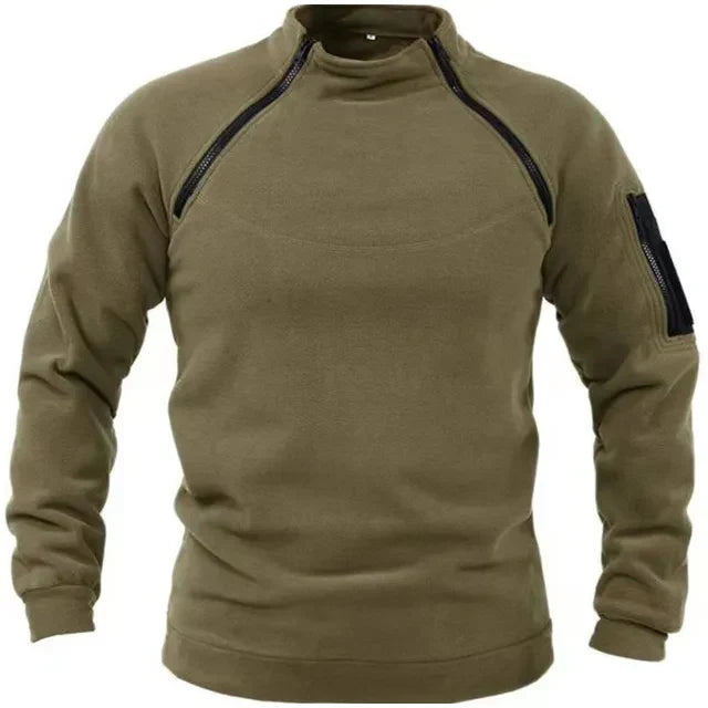 Fleece Trui met Warme Voering voor Buiten