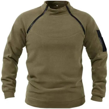 Fleece Trui met Warme Voering voor Buiten